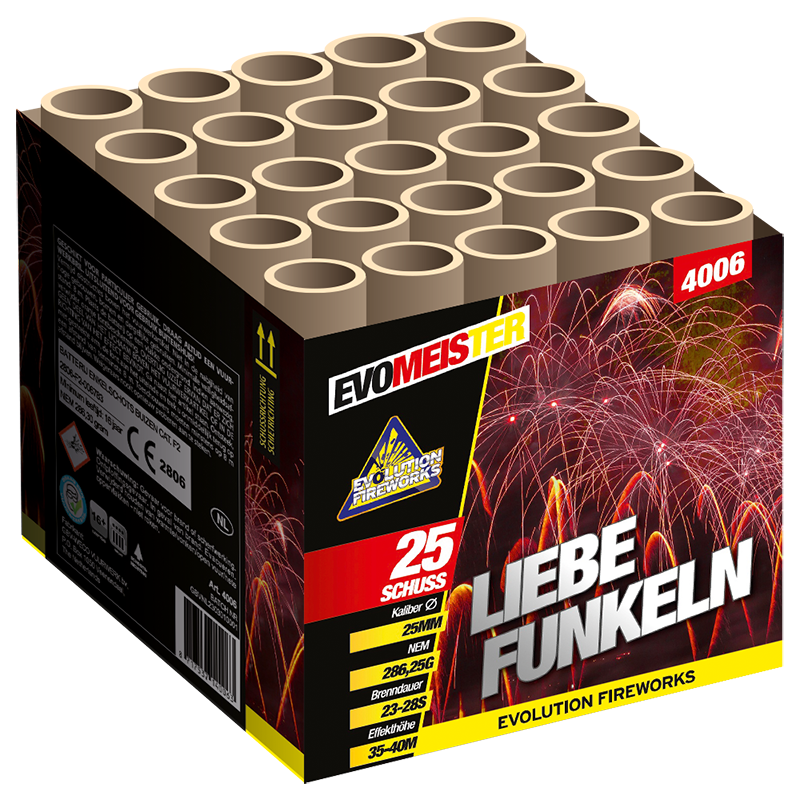 Liebefunkeln 25 shots 25mm