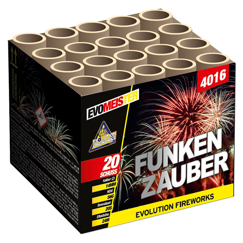 Funkenzauber 20 shots 14mm