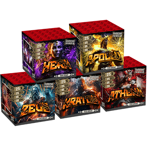 CLASH OF THE TITANS 5x25'S XXL